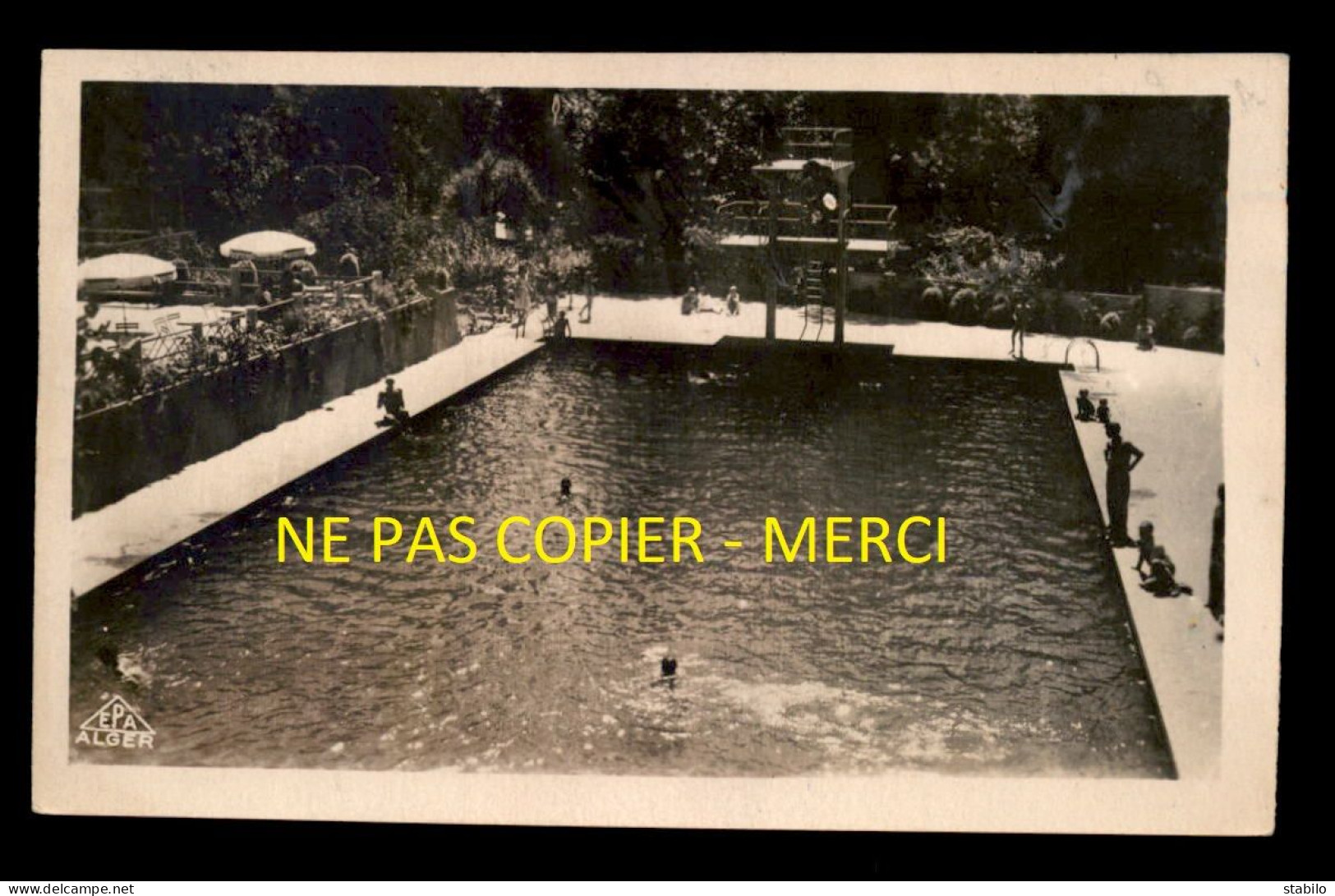 ALGERIE - MILIANA - PISCINE ST-ANTOINE - Autres & Non Classés