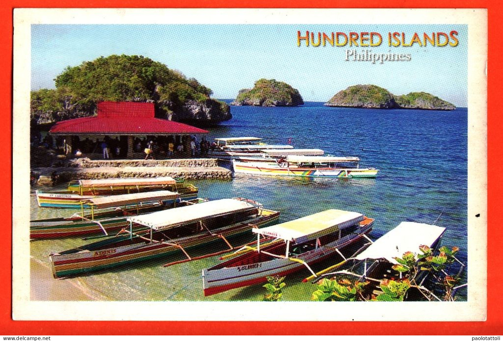Philippines, Hundred Island National Park. Standard Size, New, Divided Back. - Filippine