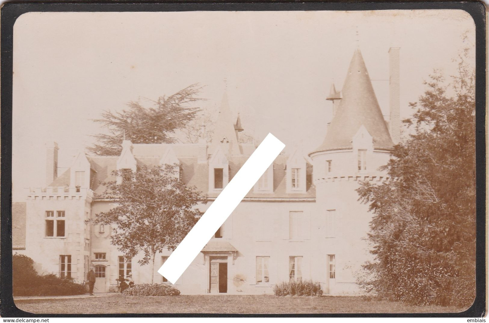 44 SAINT SULPICE DES LANDES 1870/80 Château Du COUDRAY Propriété De Mme Legeard De La Diriays - Photographe Anonyme - Lieux