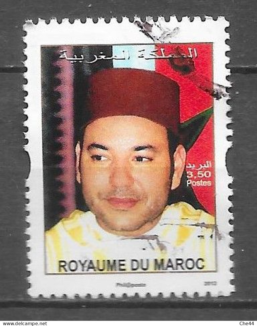 Série Courante : SM Le Roi Mohamed VI : N°1678 Chez YT. (Voir Commentaires) - Marocco (1956-...)
