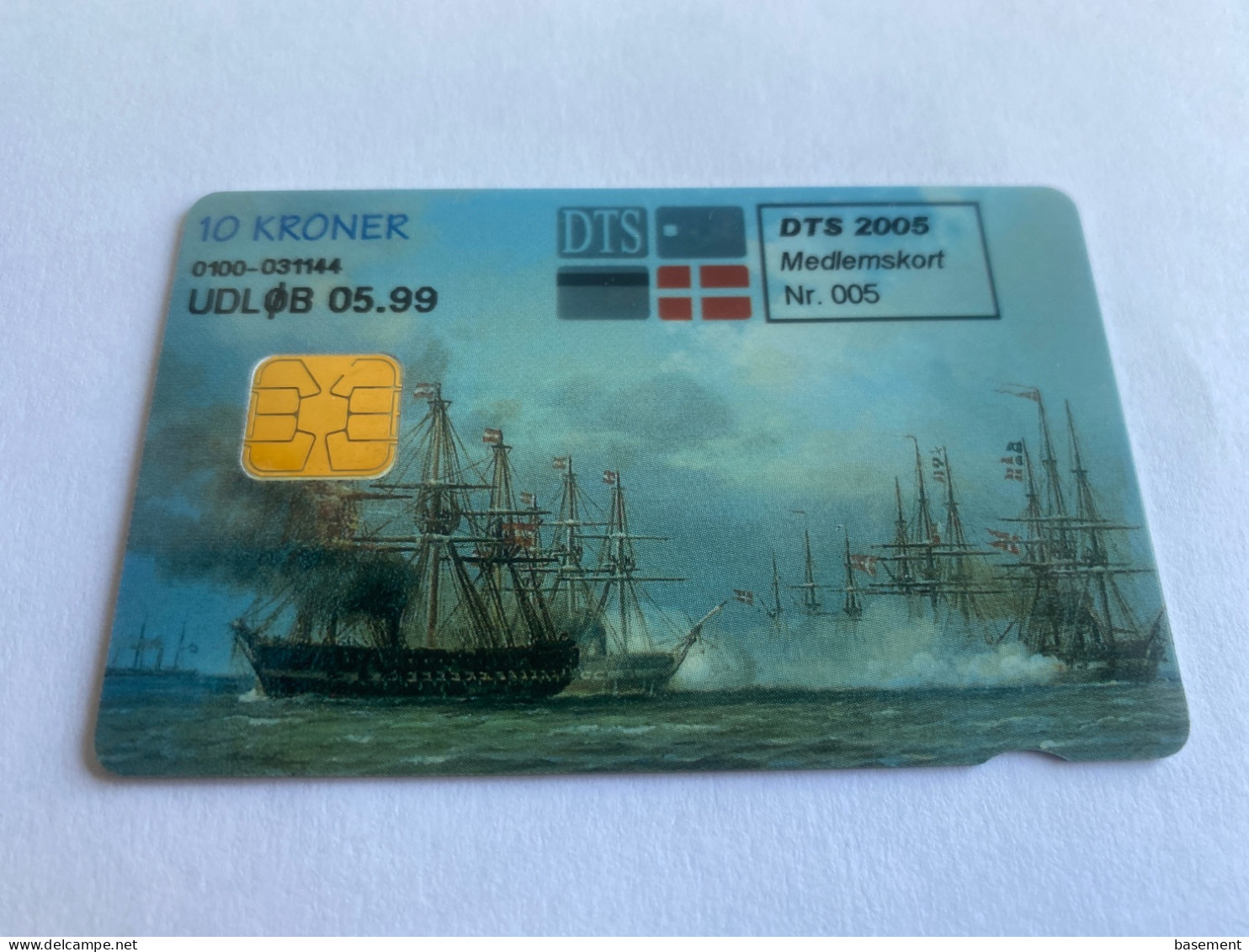 1:010 - Denmark DTS 2005 Membercard - Dinamarca