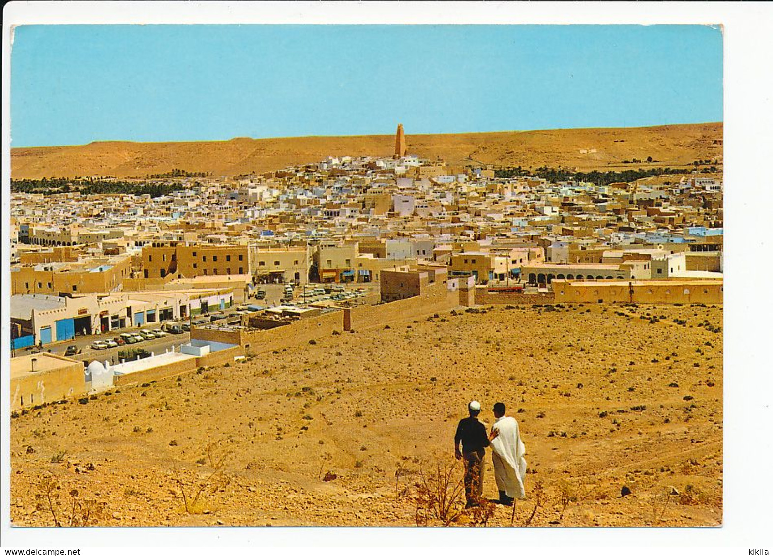 CPSM 10.5 X 15 Algérie GHARDAÏA   Vue Générale Depuis Le Désert - Ghardaïa