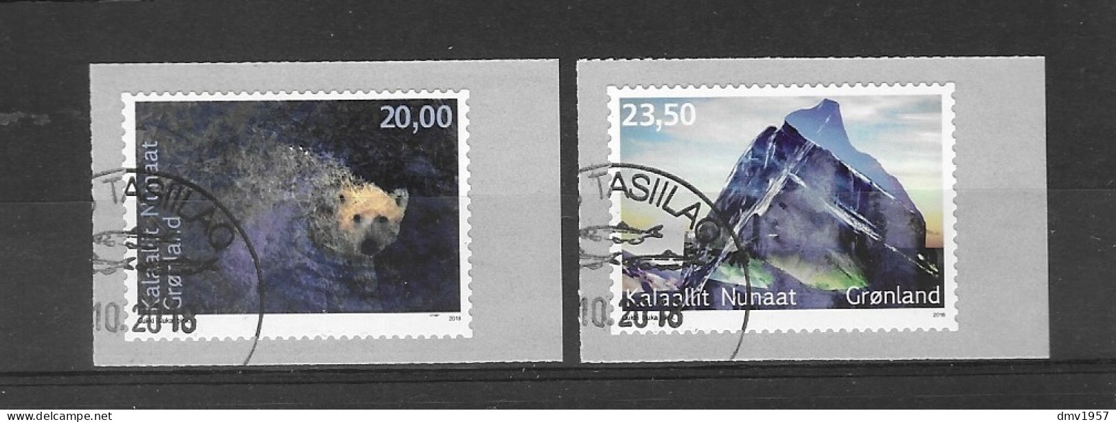 Greenland 2018 S/A CTO The Enviroment In Greenland Sg 862/3 - Used Stamps