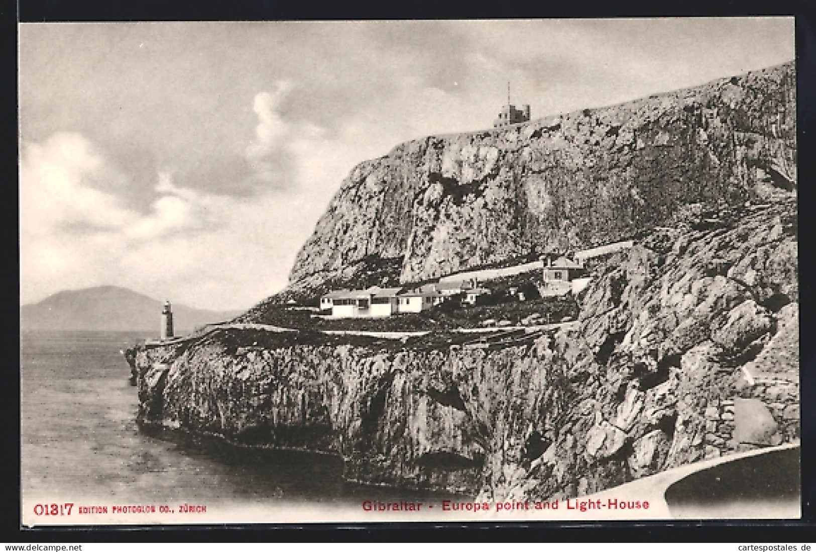 Postal Gibraltar, Europa Point And Light-House  - Gibraltar