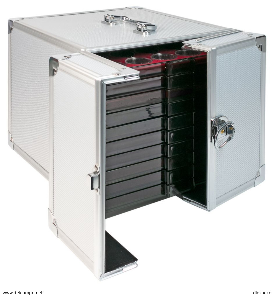 Lindner Boxen-Koffer Aluminium MB 10 Ohne Inhalt 2312 Neu - Materiaal