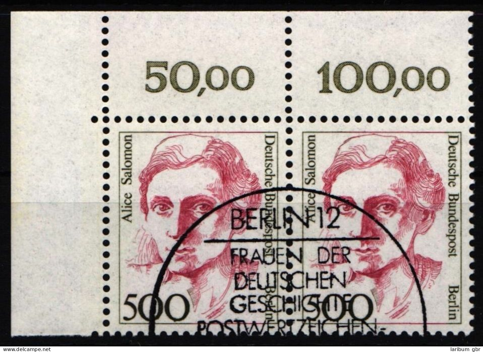Berlin 830 Gestempelt Eckrand Paar Mit Vollstempel #JL177 - Autres & Non Classés