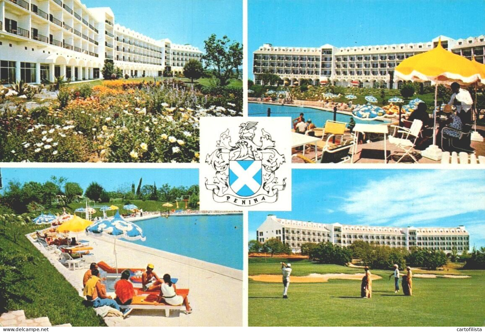 LAGOS, Algarve - Hotel Penina, Vários Aspetos  ( 2 Scans ) - Faro