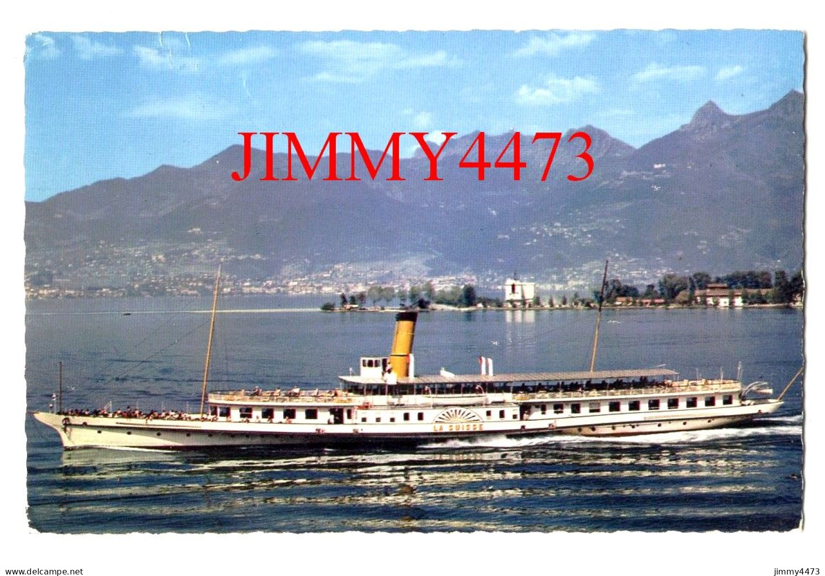 LAC LEMAN En 1968 - Bateau-salon " La Suisse " - N° 227 - Edit. JAEGER Genève - Ferries