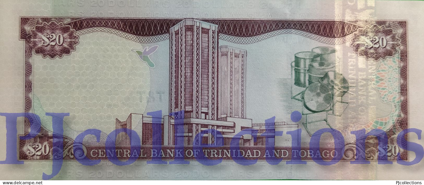 TRINIDAD & TOBAGO 20 DOLLARS 2002 PICK 44a UNC - Trinidad & Tobago