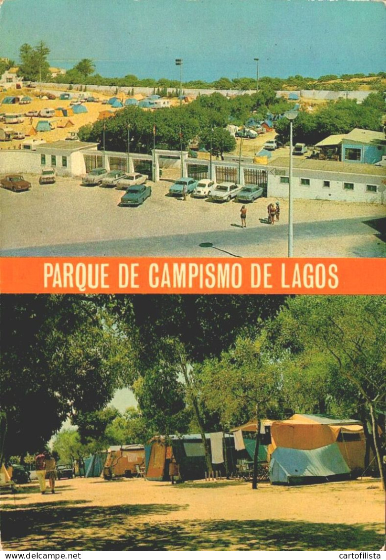 LAGOS, Algarve - Parque De Campismo  ( 2 Scans ) - Faro