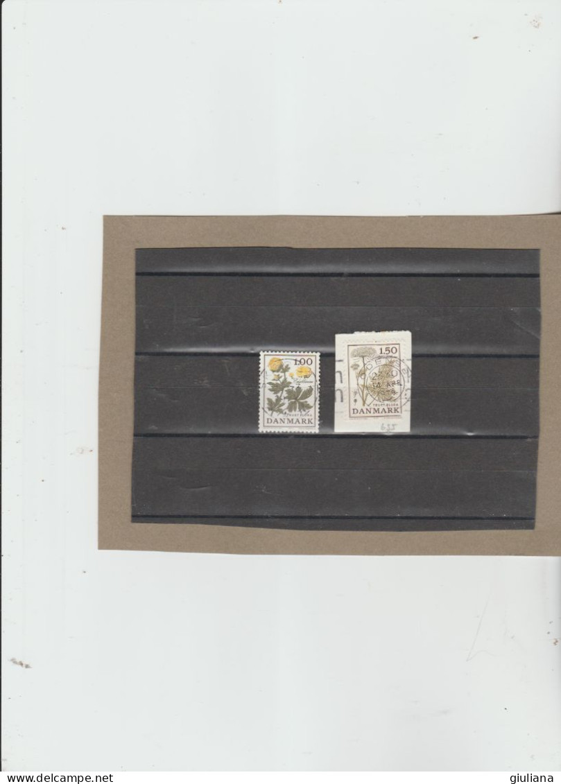 Danimarca 1977 - (UN)  654/55  Used  "Protezione Della Flora" - Serie Completa - Used Stamps