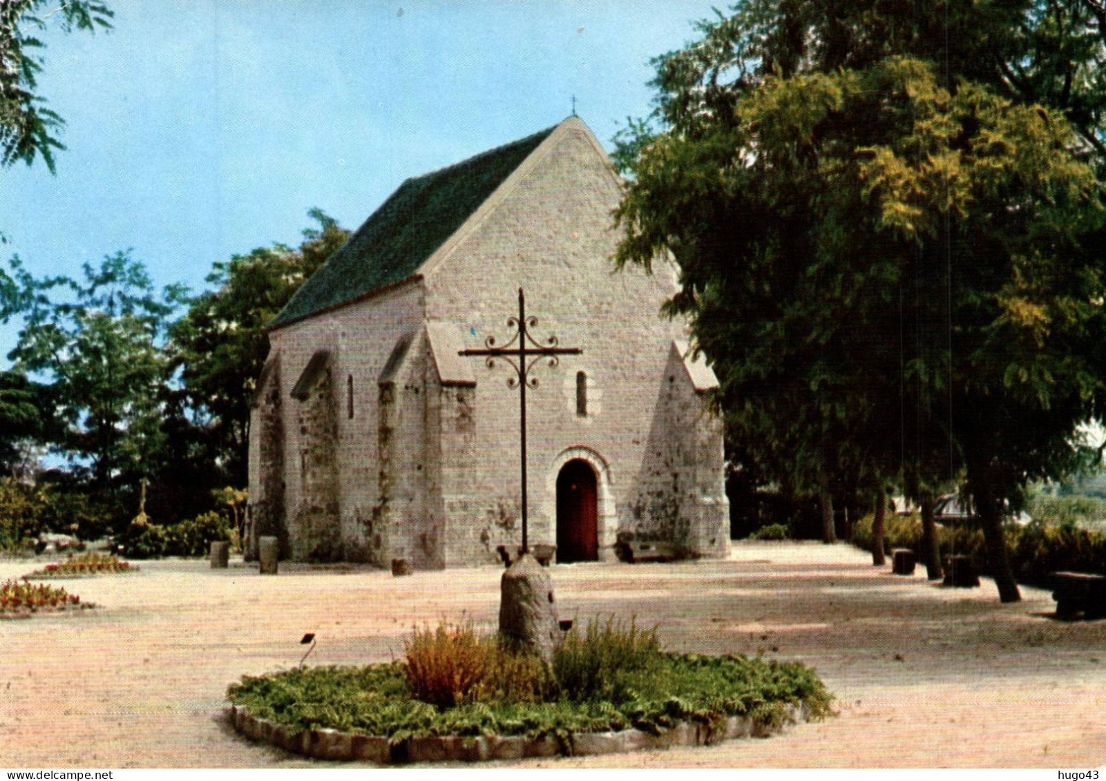 (RECTO / VERSO) MILLY LA FORET - N° 1 - LA CHAPELLE DES SIMPLES EN 1965 - CPSM GF - Milly La Foret