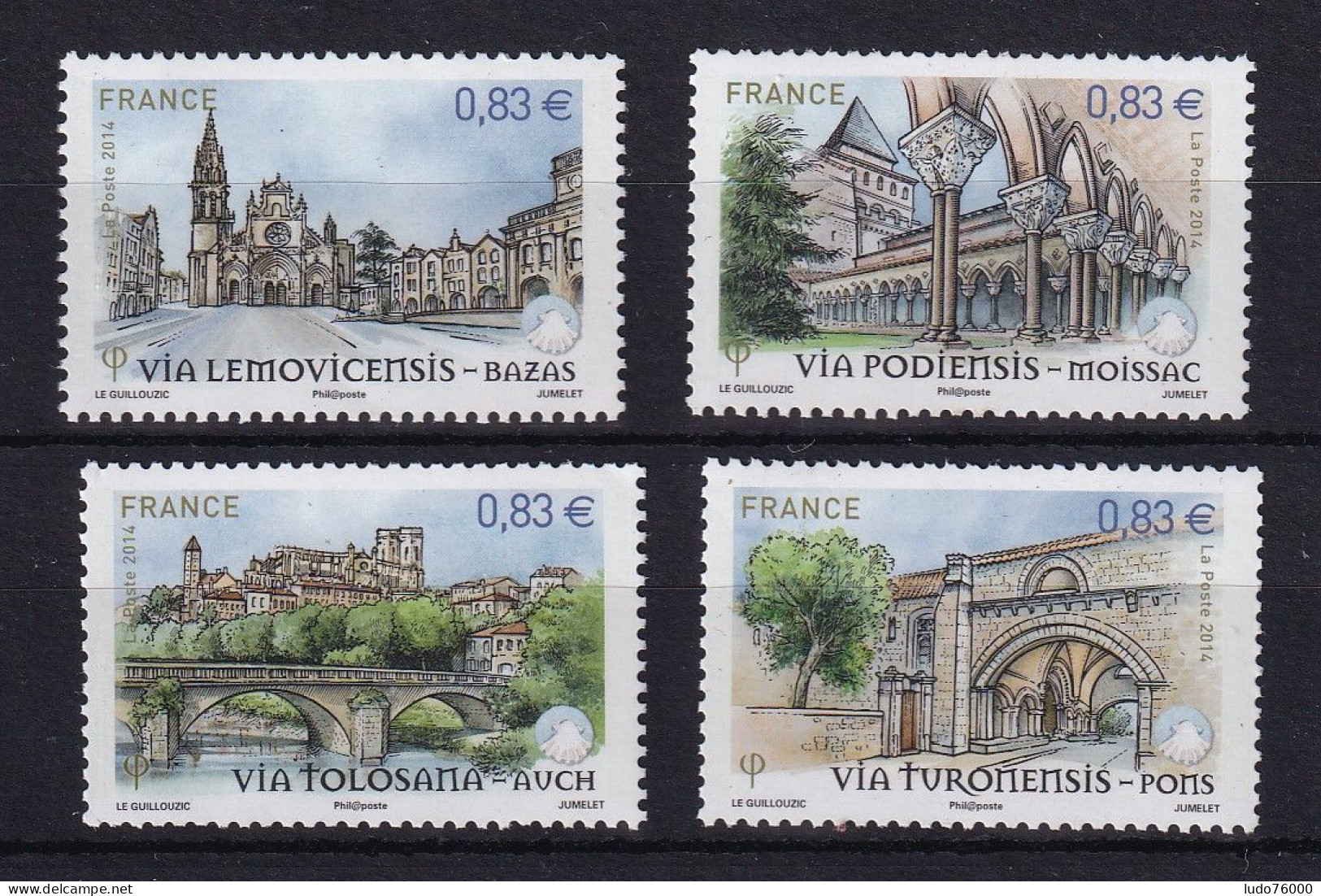 D 801 / N° 4838/4841 NEUF** COTE 12€ - Collections