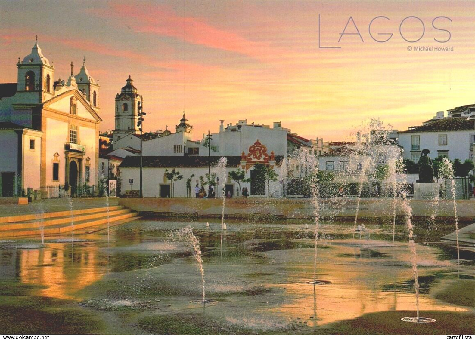 LAGOS, Algarve - Um Aspeto Da Cidade  ( 2 Scans ) - Faro