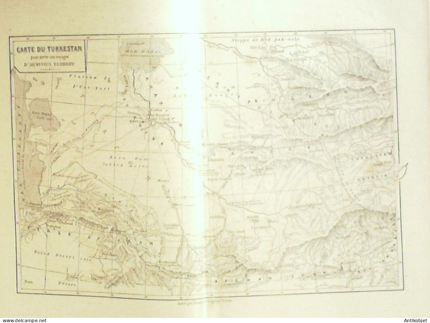 Vambéry Arminius Voyages D'un Faux Derviche Asie Centrale 1865 - Geschiedenis