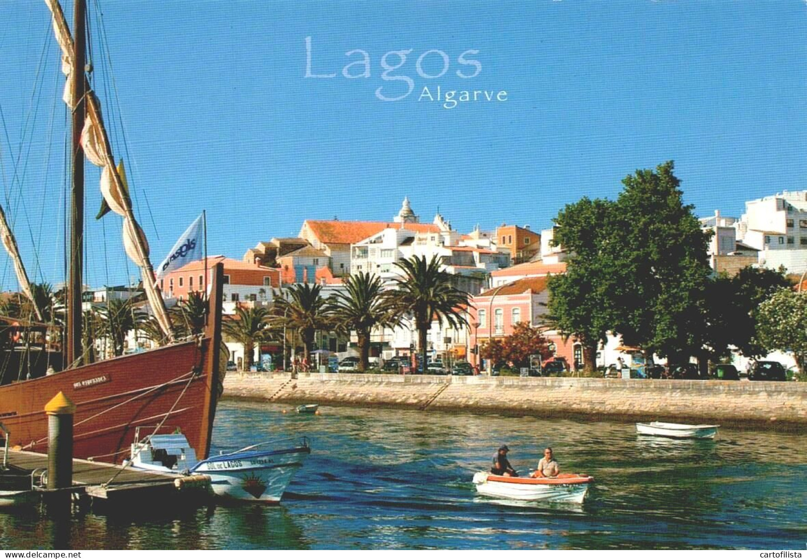 LAGOS, Algarve - Um Aspeto Da Cidade  ( 2 Scans ) - Faro