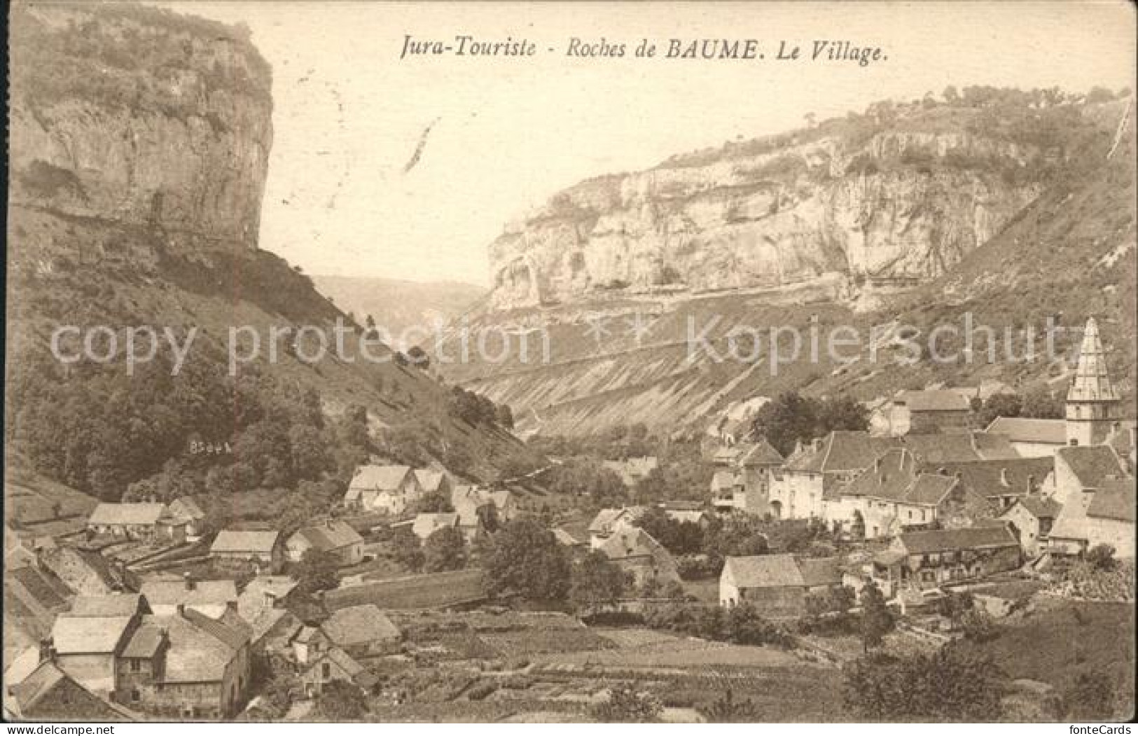 11609558 Roches De Baume Vue Sur Le Village Roches De Baume - Other & Unclassified