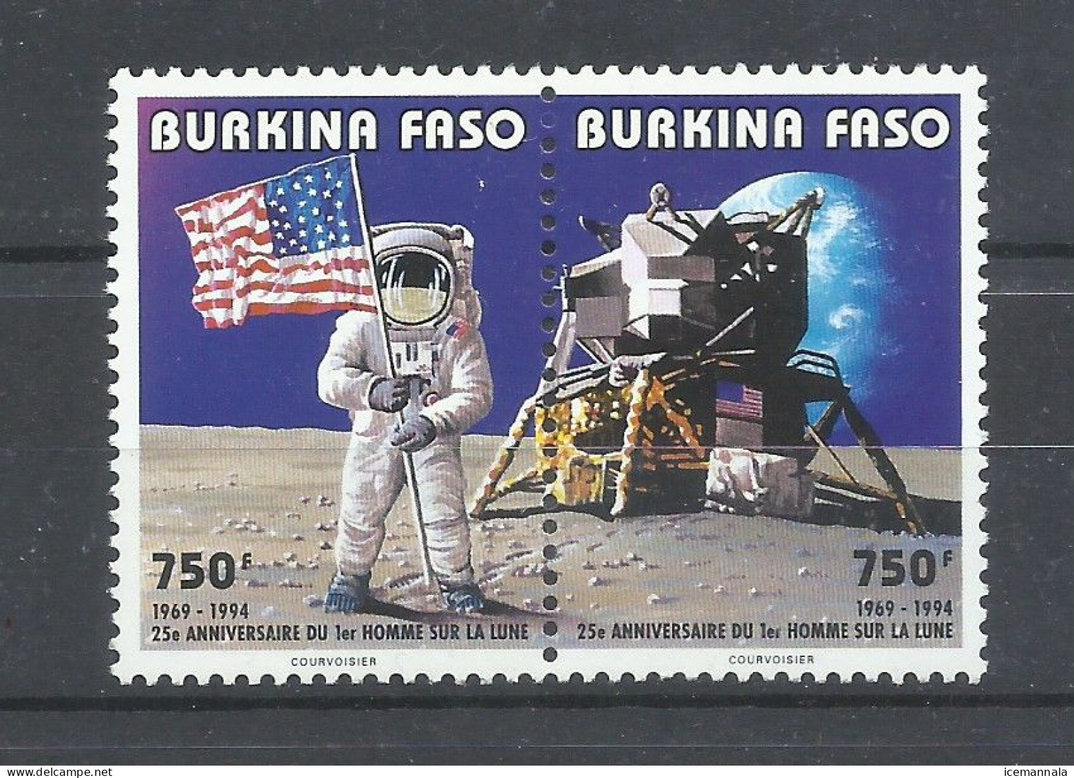 BURKINA FASO   YVERT   890/91      MNH  ** - Africa