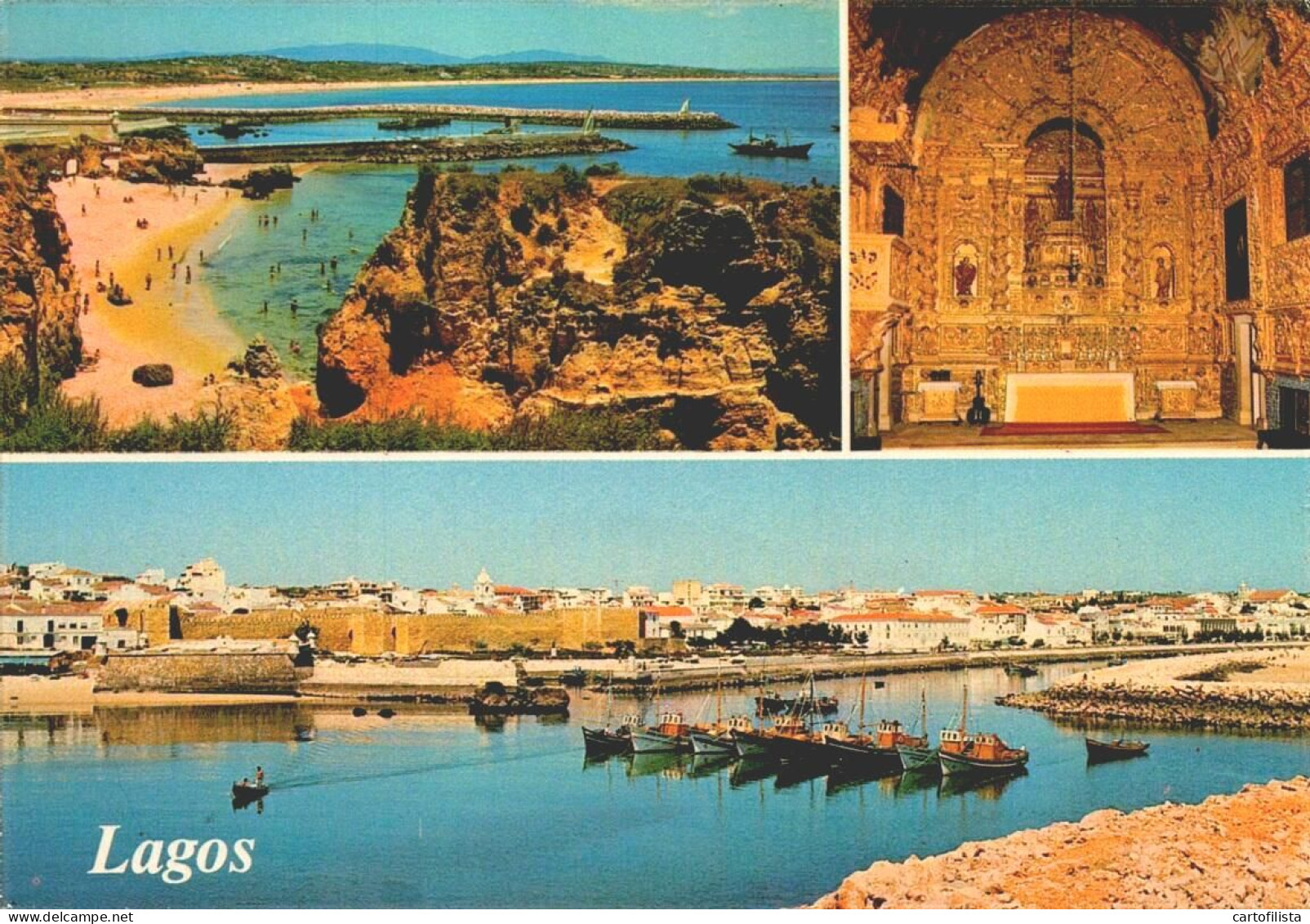 LAGOS, Algarve - Vários Aspetos Da Cidade  ( 2 Scans ) - Faro