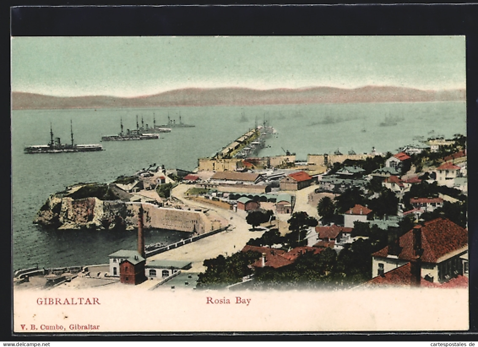 Postal Gibraltar, Rosia Bay  - Gibraltar