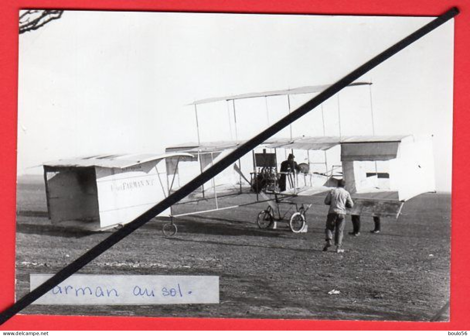 CPSM-(Trans-Aviation-Avions)- (Repro)  ..FERMAN Au Sol . - ....-1914: Voorlopers