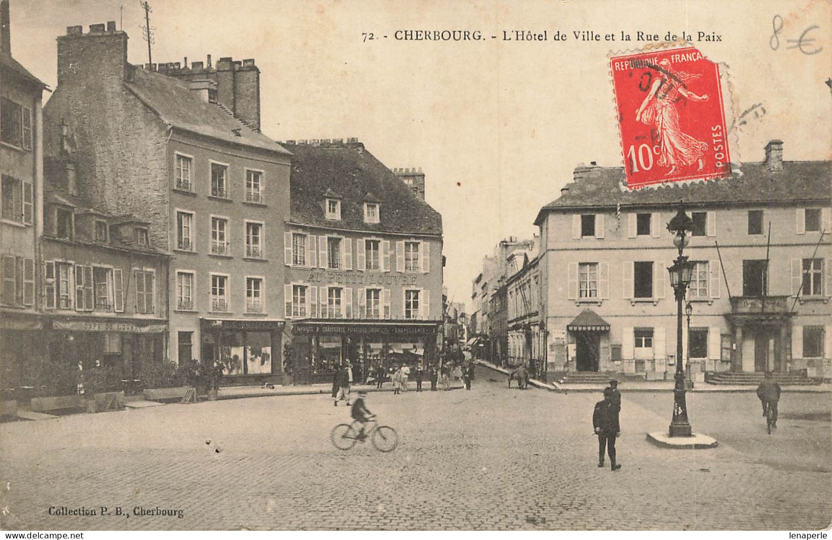 D8975 Cherbourg L'hôtel De Ville - Cherbourg