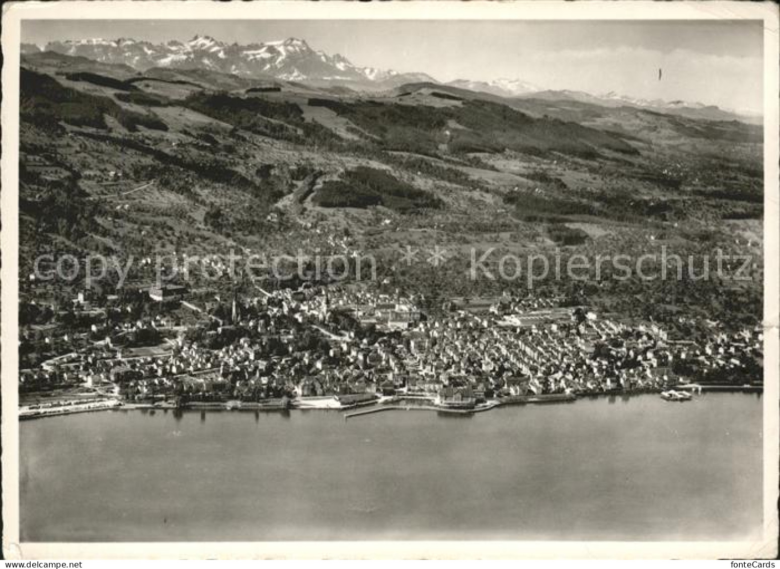 11591471 Rorschach Bodensee Am Bodensee Blick Zum Saentis Appenzeller Alpen Flie - Otros & Sin Clasificación