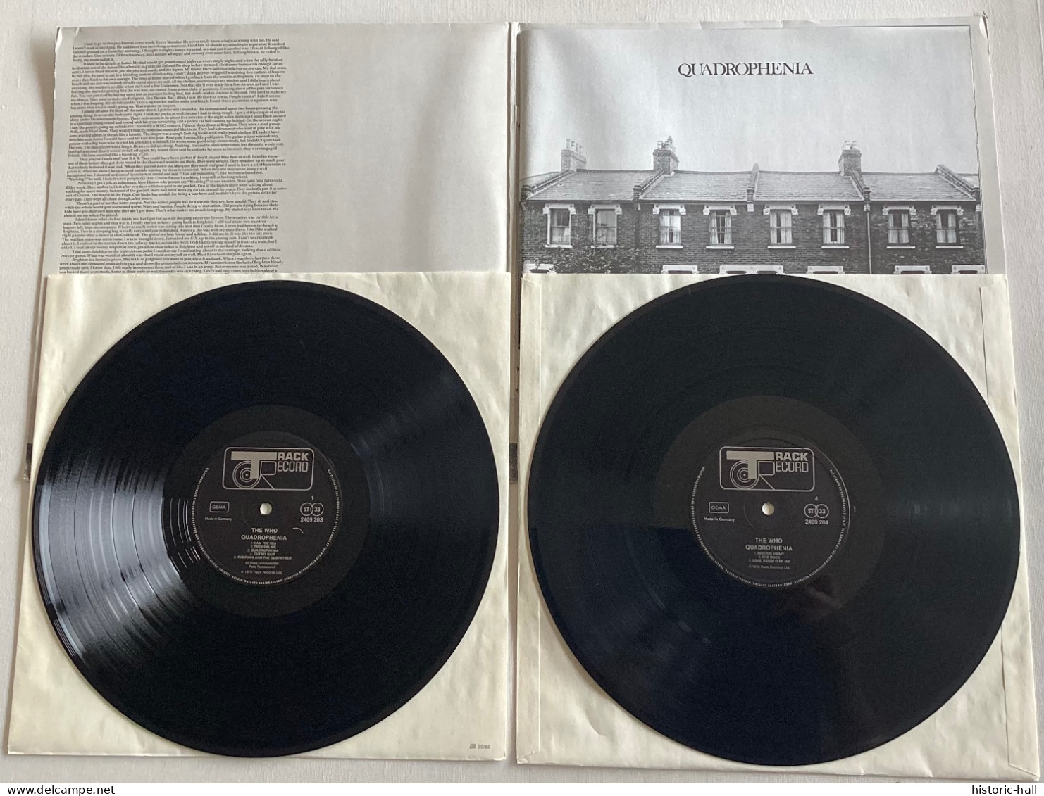 THE WHO - Quadrophenia - 2 LP - 1973 - German Press - Rock