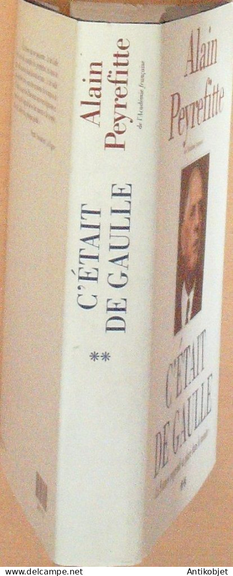Charles De Gaulle Par Alain Peyrefitte Académicien 1998 - Geschiedenis