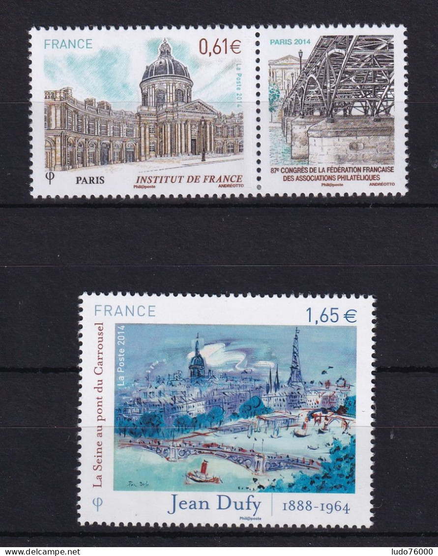 D 801 / N° 4884/4885 NEUF** COTE 8.60€ - Collections