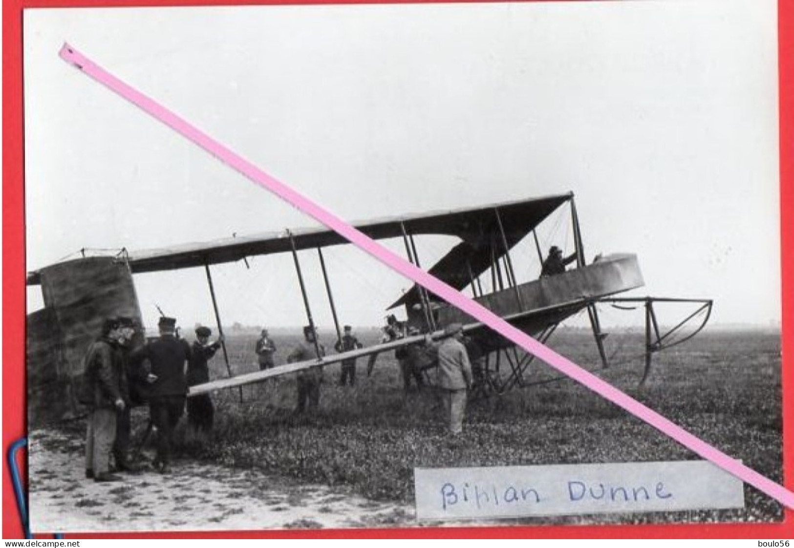 CPSM-(Trans-Aviation-Avions)- (Repro)  ..Le Biplan    -'DUNNE' - ....-1914: Precursores