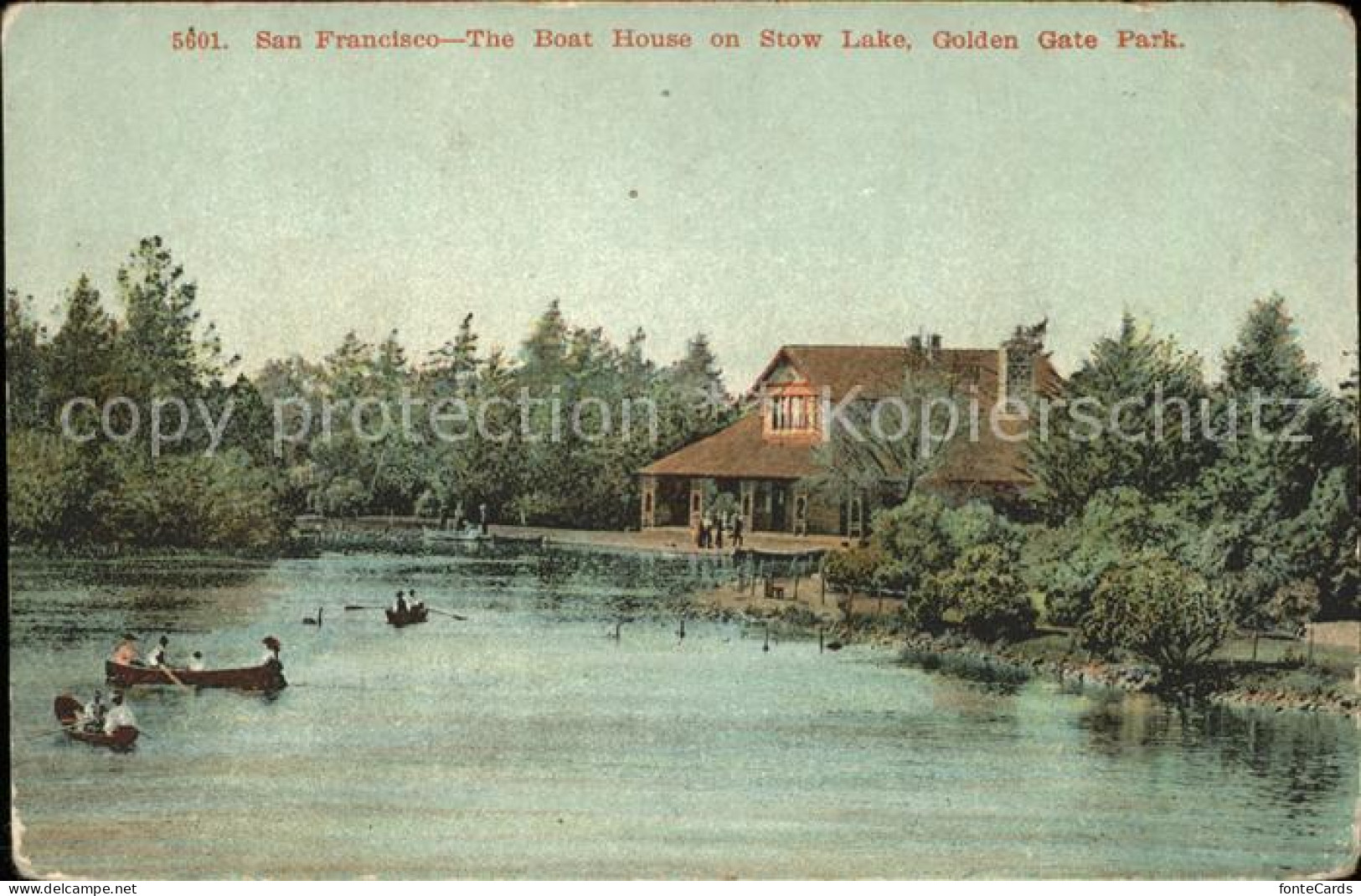 11568970 San_Francisco_California The Boat House On Stow Lake, Golden Gate Park - Andere & Zonder Classificatie