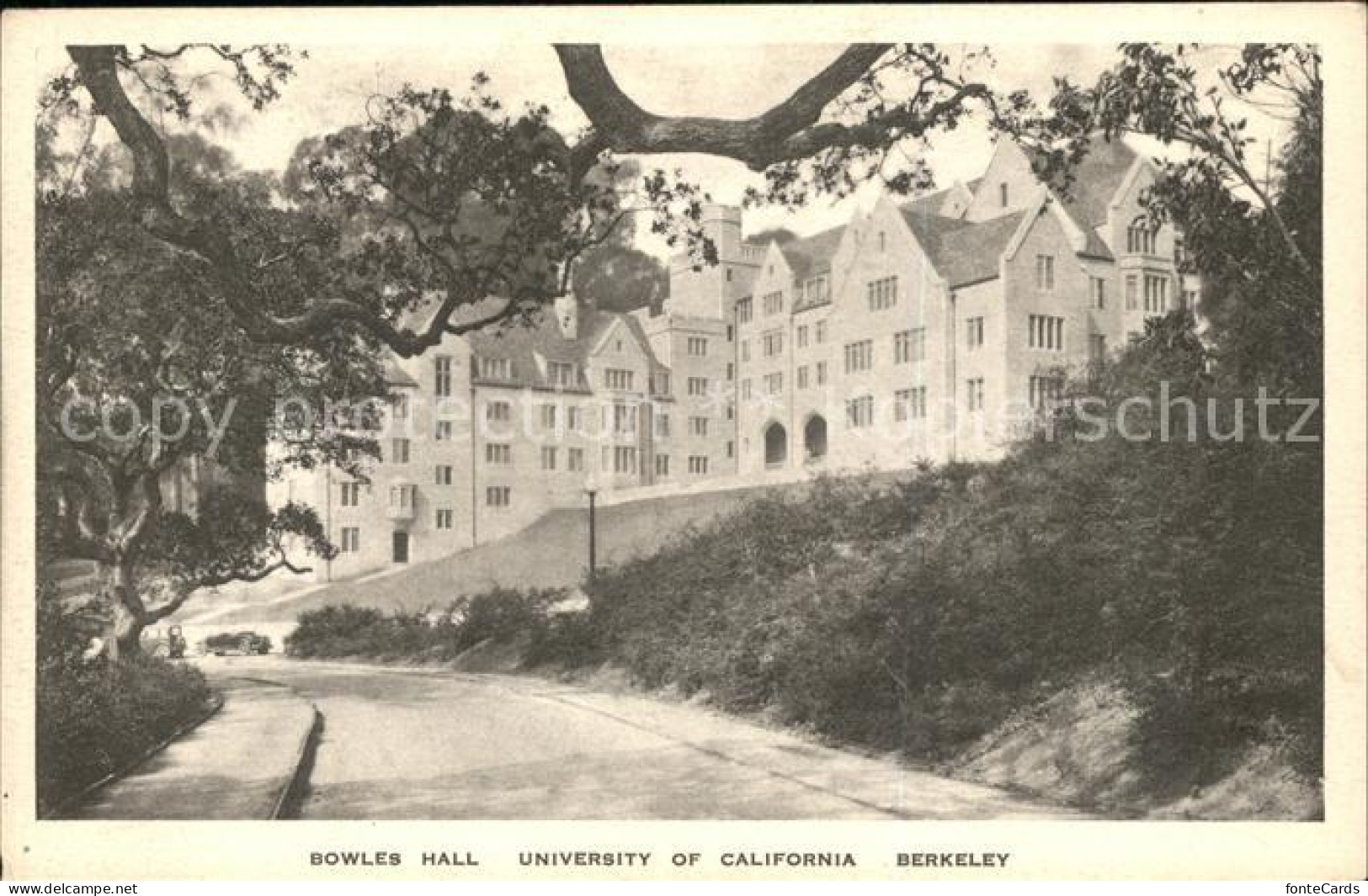 11568945 Berkeley_California Bowles Hall, University Of California - Andere & Zonder Classificatie
