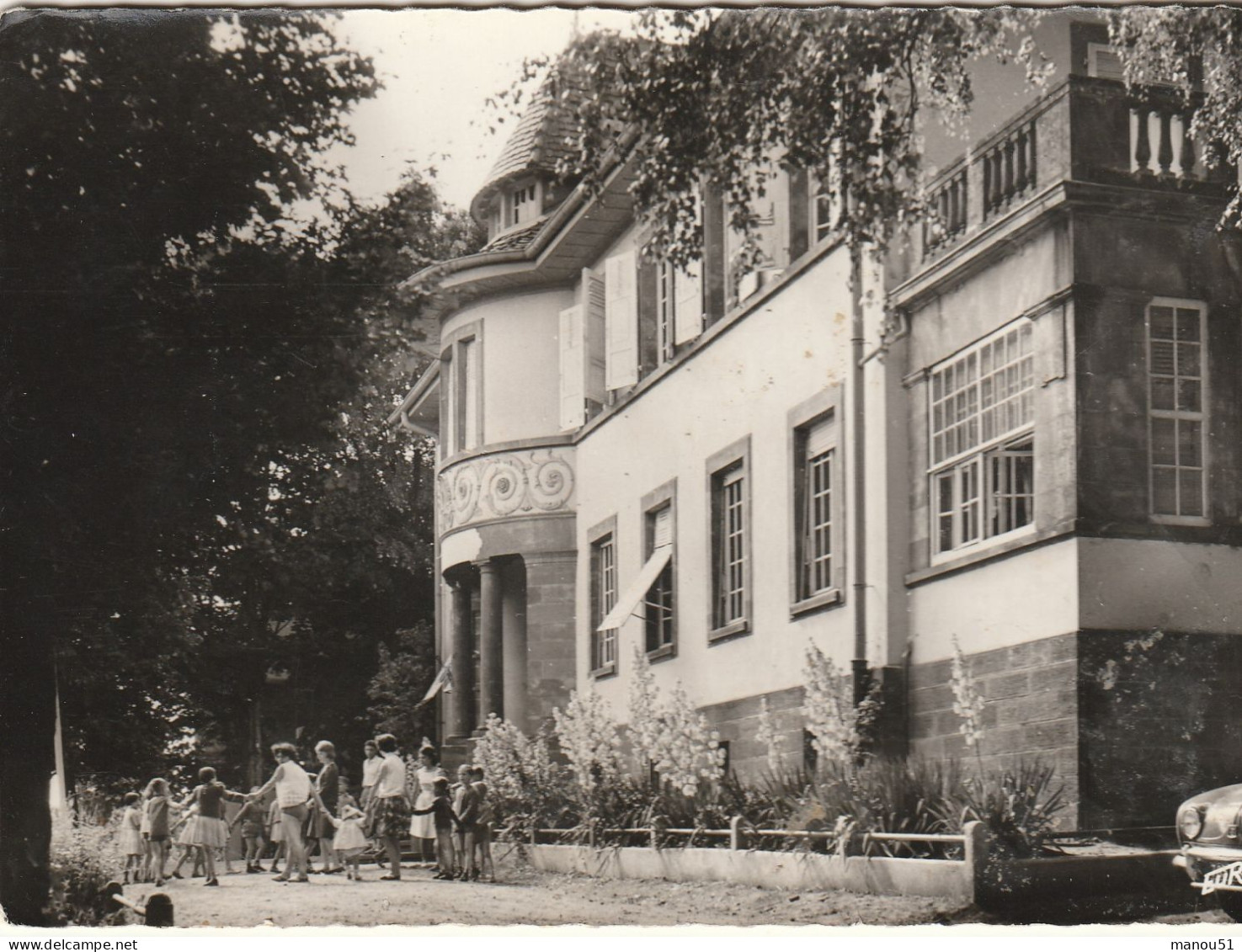 LA PETITE PIERRE - CPSM : Colonie De Vacances C.G.T. " La Fraternelle " - La Petite Pierre