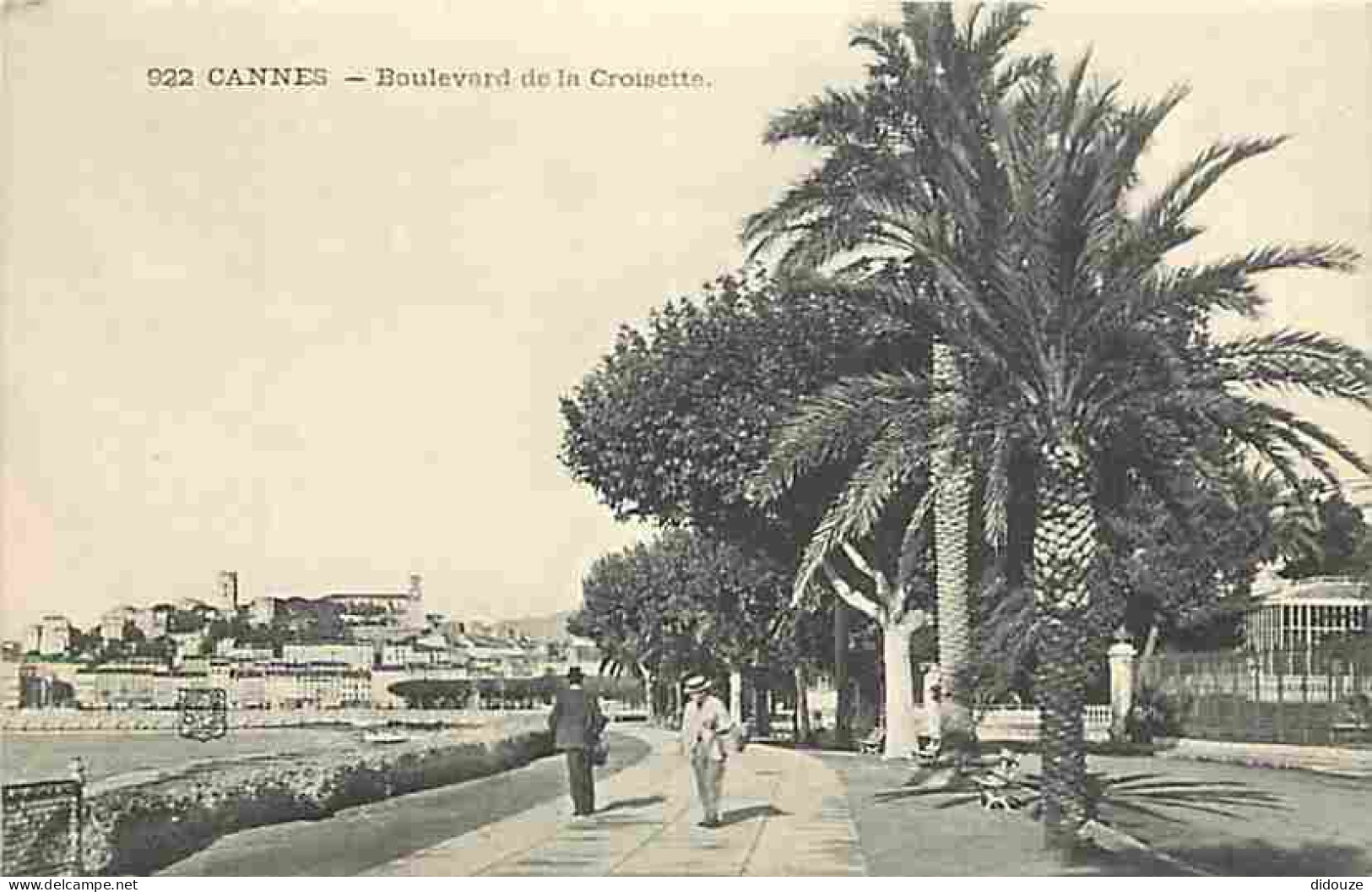 06 - Cannes - Boulevard De La Croisette - Animée - CPA - Voir Scans Recto-Verso - Cannes