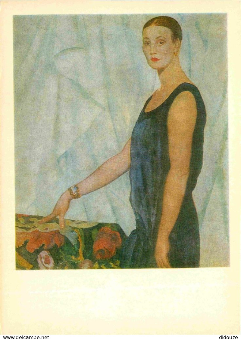 Art - Peinture - Koustodyev B - Le Portrait De L. D. Gatzouk-Orchanskaya - CPM - Voir Scans Recto-Verso - Pintura & Cuadros
