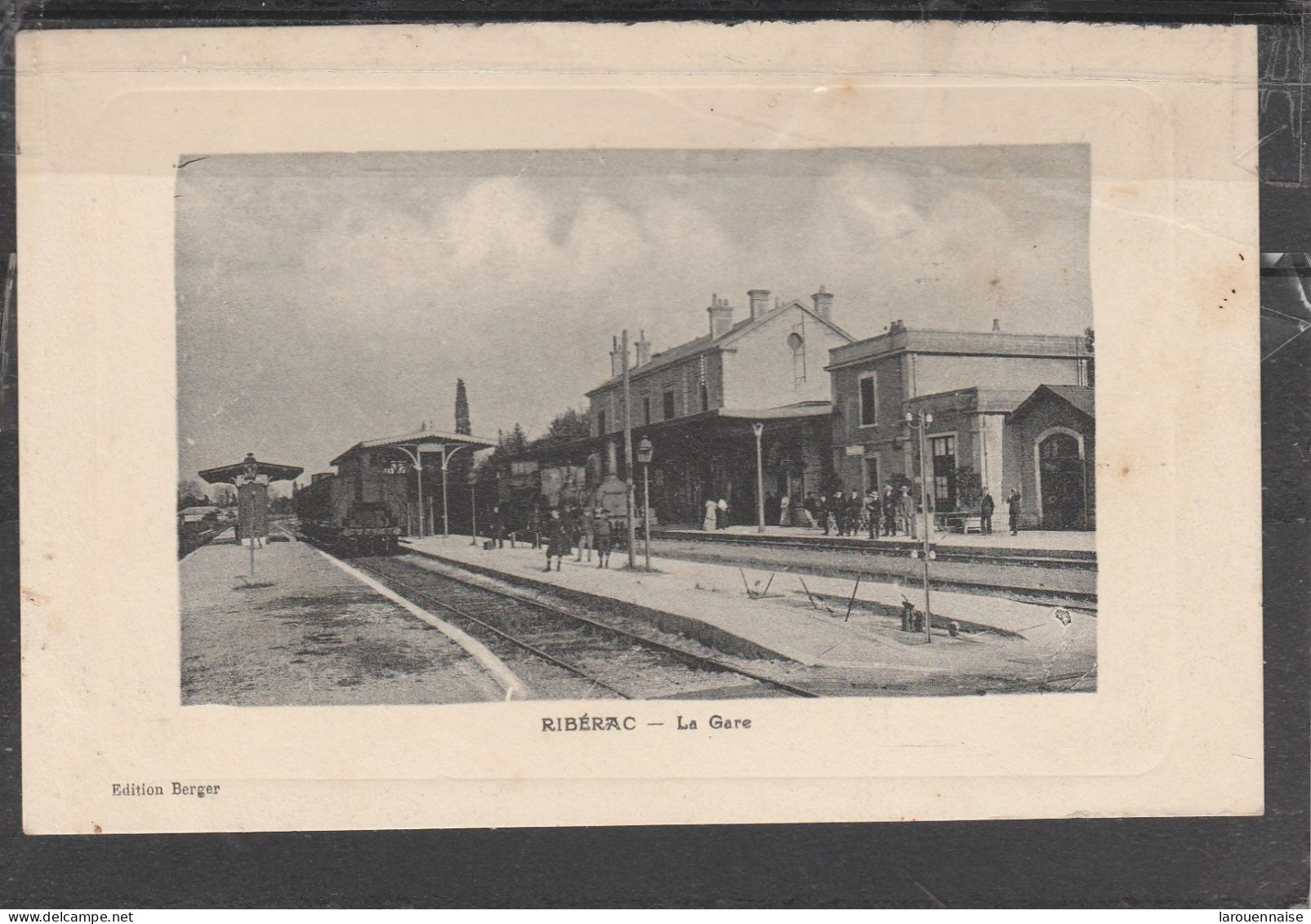 24 - RIBERAC - La Gare - Riberac