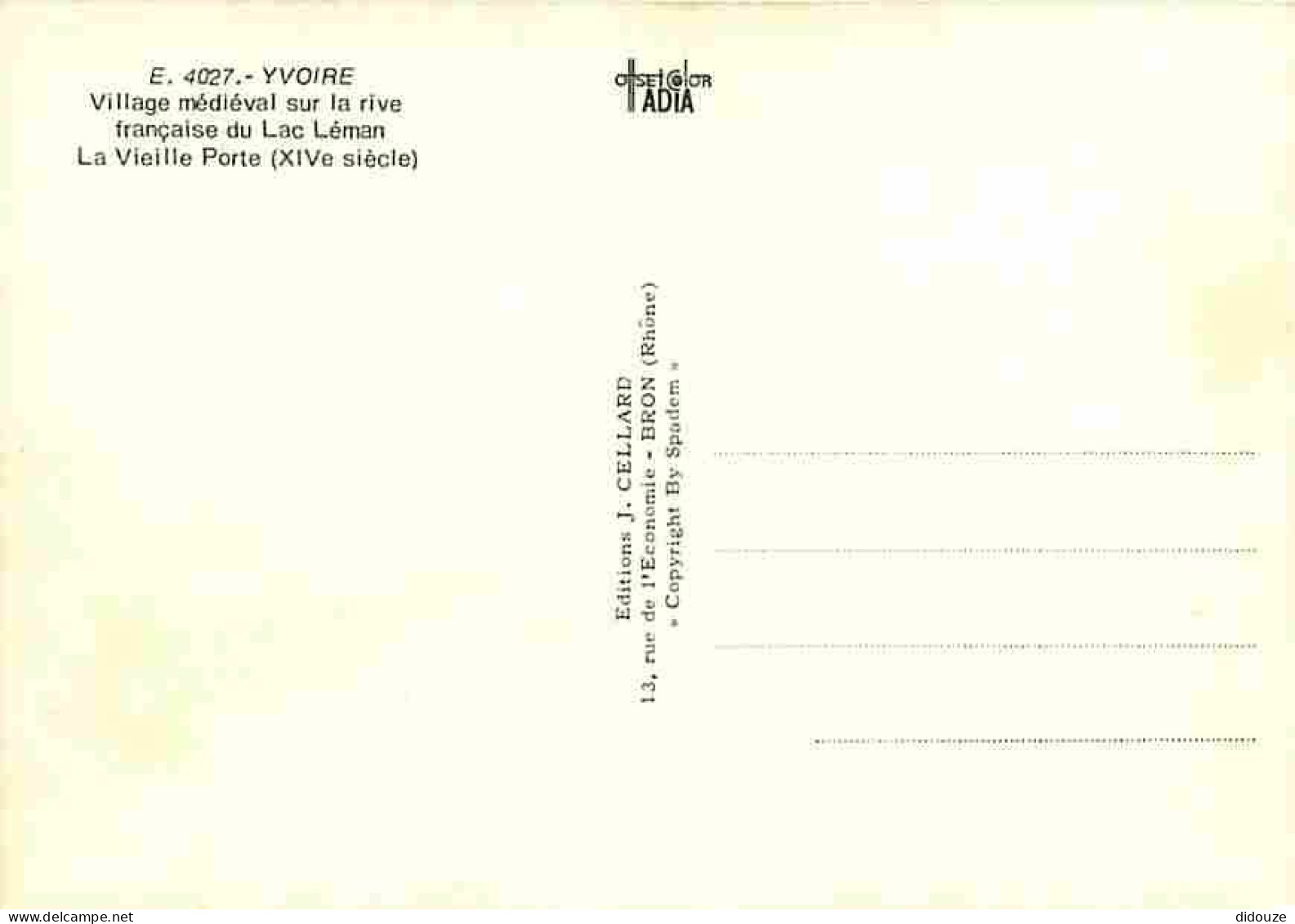 74 - Yvoire - La Vieille Porte - CPM - Voir Scans Recto-Verso - Yvoire