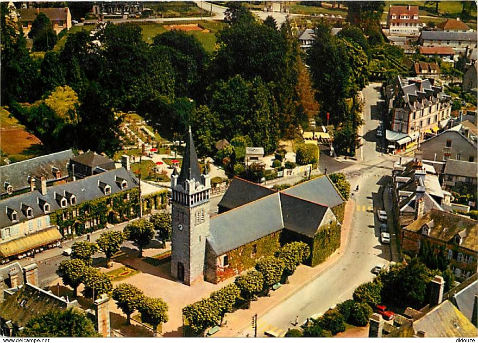 61 - Bagnoles De L'Orne - Tessé La Madeleine - Vue Générale Aérienne - CPM - Voir Scans Recto-Verso - Bagnoles De L'Orne