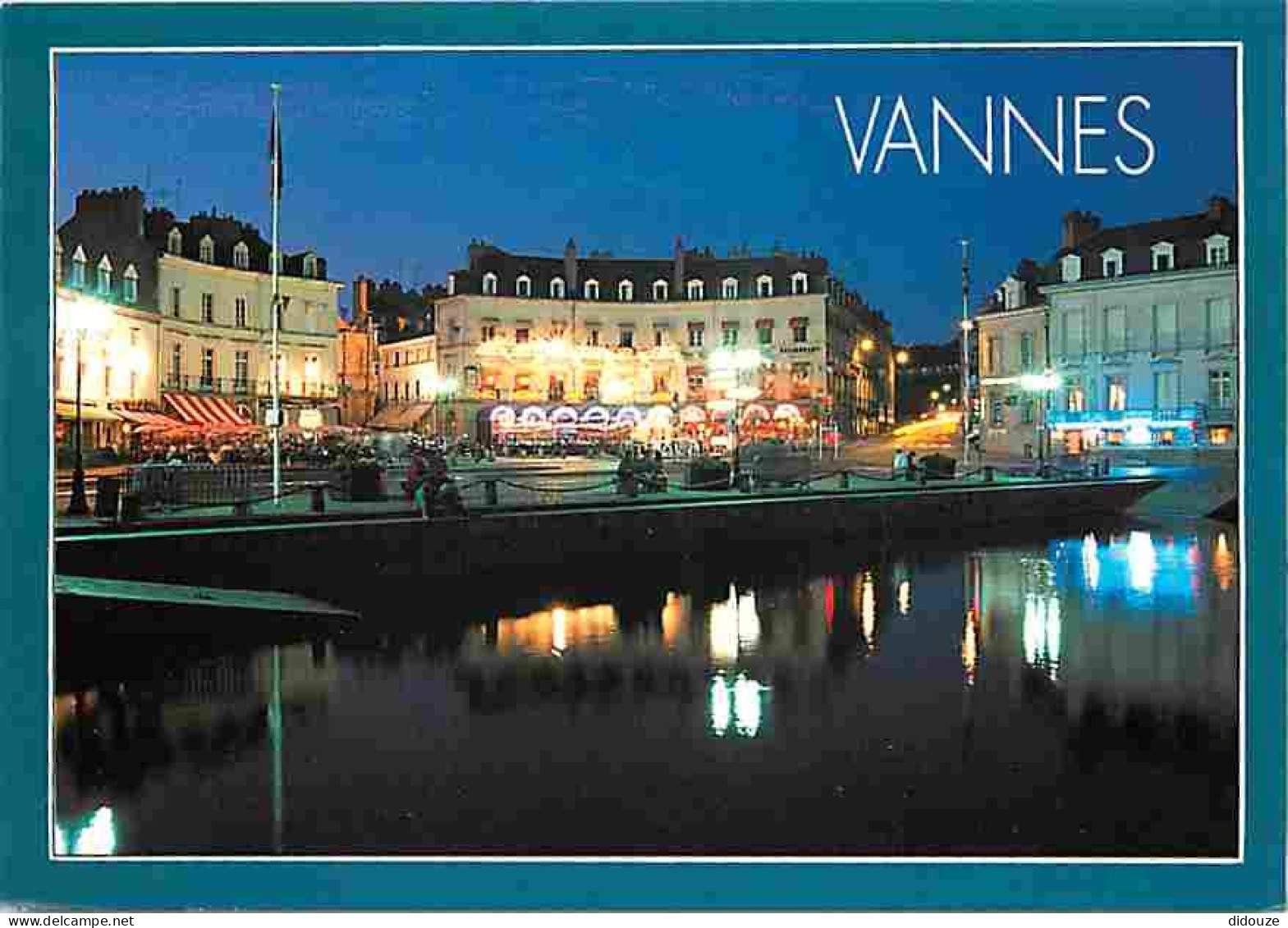 56 - Vannes - Nocturne Sur La Place Gambetta - Carte Neuve - CPM - Voir Scans Recto-Verso - Vannes