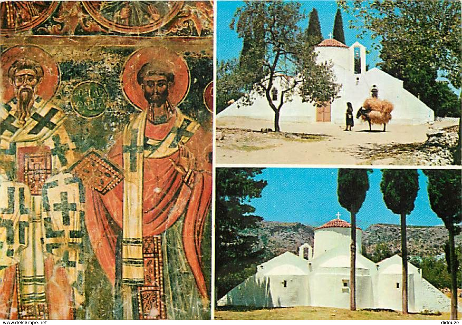 Grèce - Krista - Crista - Eglise De Notre Dame Kera - Multivues - Carte Neuve - CPM - Voir Scans Recto-Verso - Greece