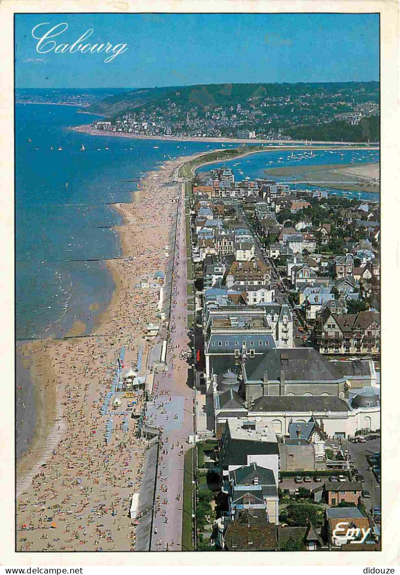 14 - Cabourg - Le Front De Mer Et La Plage - Vue Aérienne - CPM - Voir Scans Recto-Verso - Cabourg