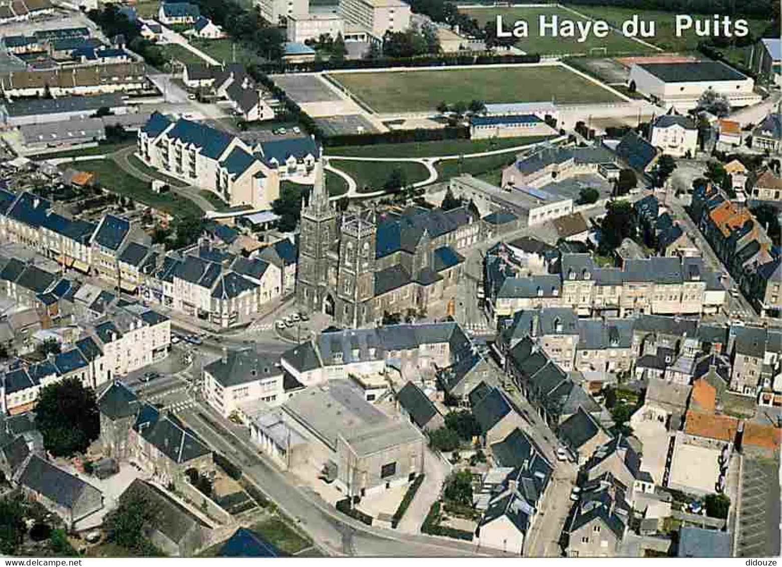 50 - La Haye Du Puits - Vue Générale Aérienne - Carte Neuve - CPM - Voir Scans Recto-Verso - Autres & Non Classés