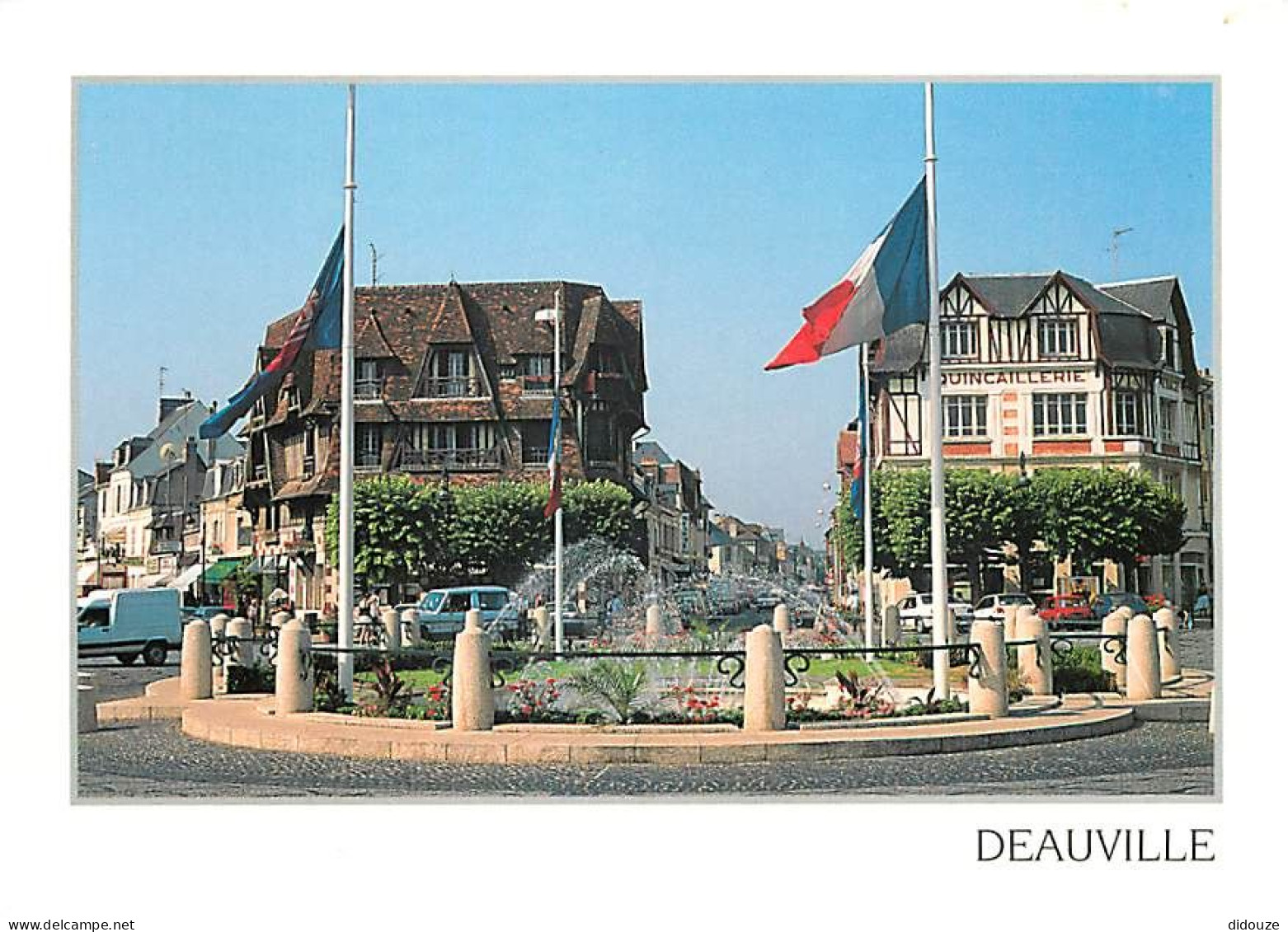 14 - Deauville - Jet D'eau - Drapeau Français - Carte Neuve - CPM - Voir Scans Recto-Verso - Deauville