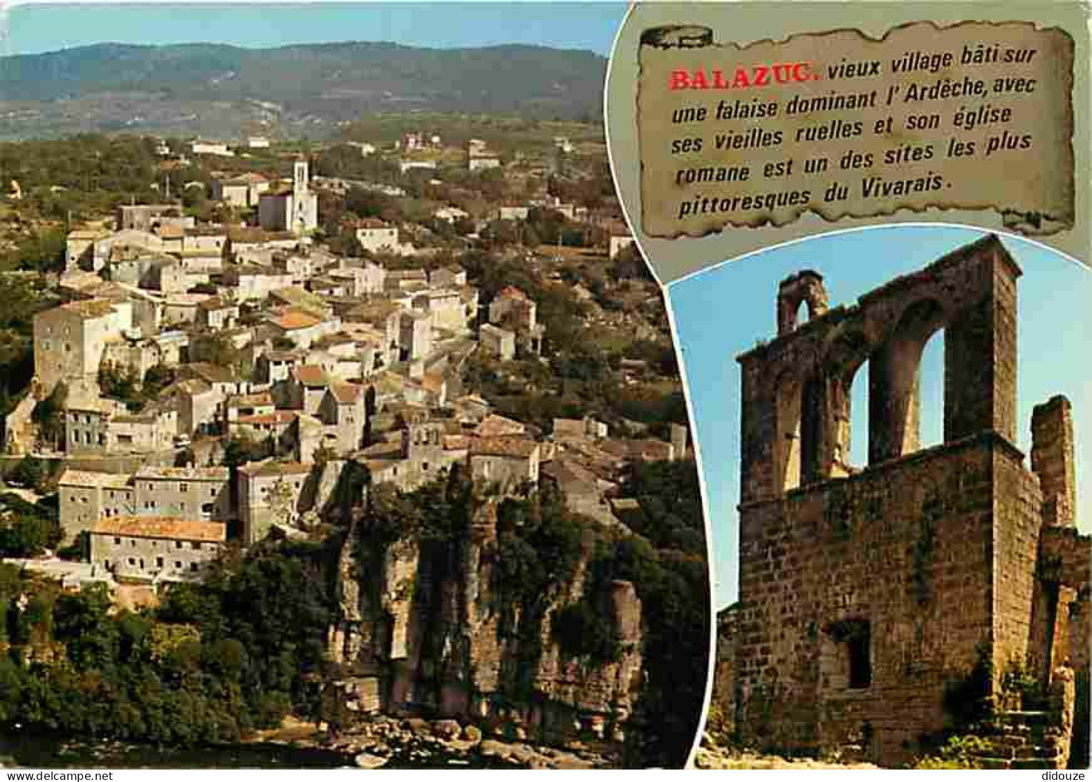 07 - Balazuc - Multivues - Flamme Postale De Orgnac-L'Aven - CPM - Voir Scans Recto-Verso - Andere & Zonder Classificatie