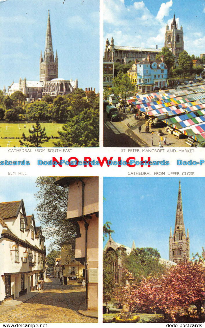 R072577 Norwich. Multi View. Jarrold. 1982 - Monde