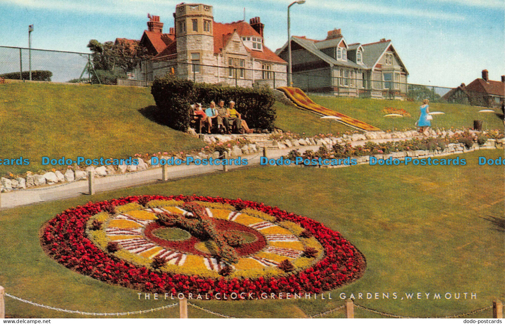 R073234 The Floral Clock Greenhill Gardens. Weymouth. Salmon - World
