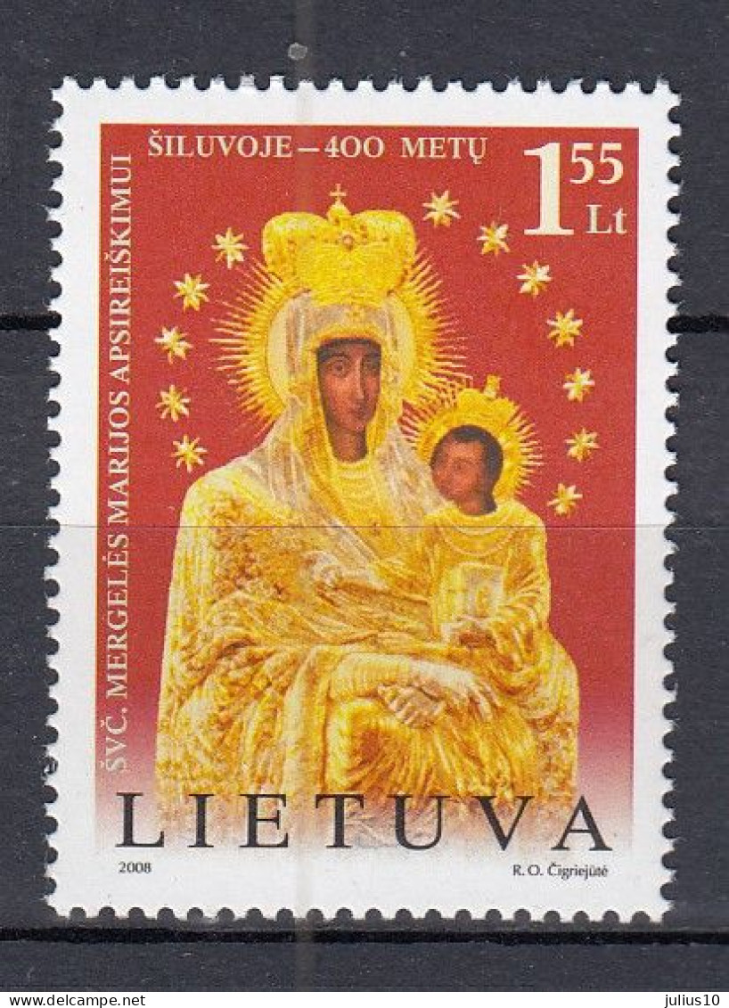 LITHUANIA 2008 Blessed Virgin Mary In Siluva MNH(**) Mi 983 #Lt929 - Litauen