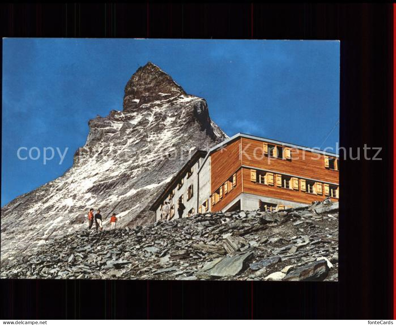 11566757 Zermatt VS Matterhornhuette Und Berghotel Belvedere Schutzhuette Wallis - Sonstige & Ohne Zuordnung