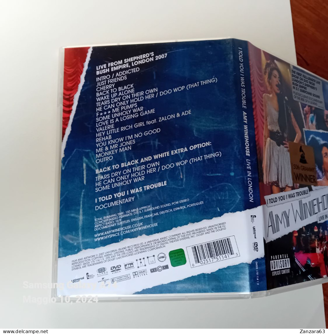 CD Amy Winehouse  Live In London - Soul - R&B